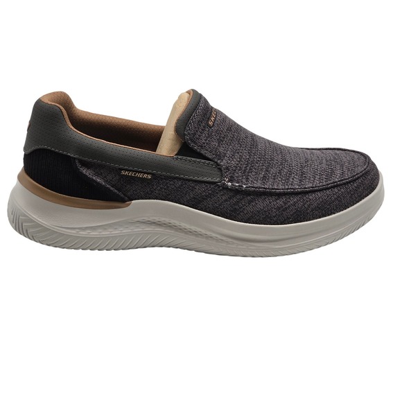 Skechers Hasting Marco Relaxed Fit Mens 13 Gray Loafers Walking Shoe 205367 GYBK main image 6